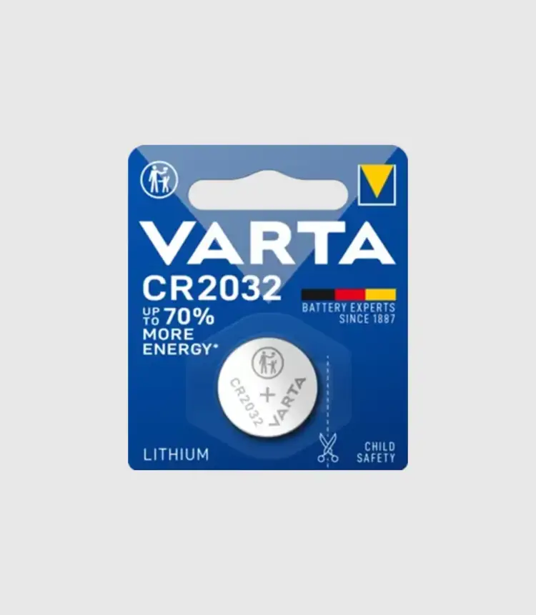 Varta CR2032 Lithium Pil Tekli Kart